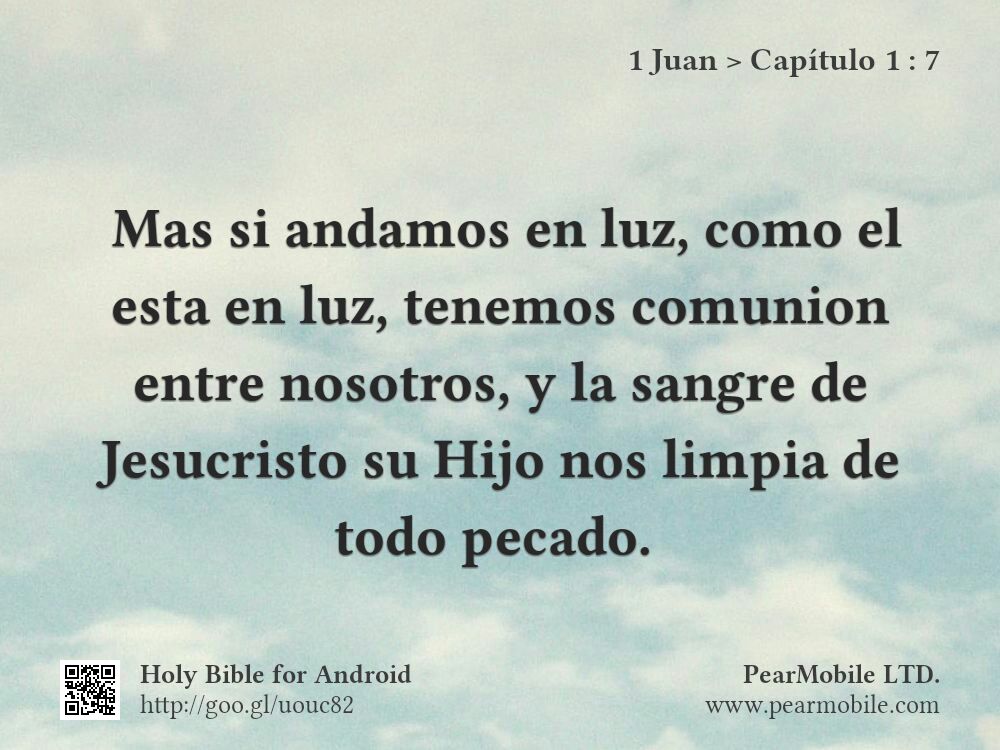 1 Juan, Capítulo 1:7